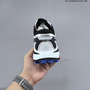 HOKA Mafate Speed 2 Low Trail Running Shoes, White Black Blue