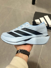 adidas Adizero Adios Pro Running Shoes, Light Blue and Black
