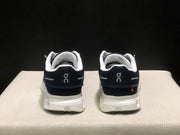 On Cloud 6 Sneakers in Navy and White