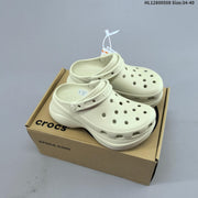 Crocs Classic Clog with Chunky Platform Sole