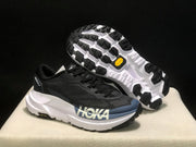 HOKA Mafate X Trail Running Shoes in Black and Blue