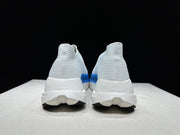 On Cloudboom Strike LS Running Shoes, White and Blue