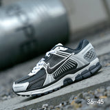 Nike Air Zoom Vomero 5 Sneakers, Black and White