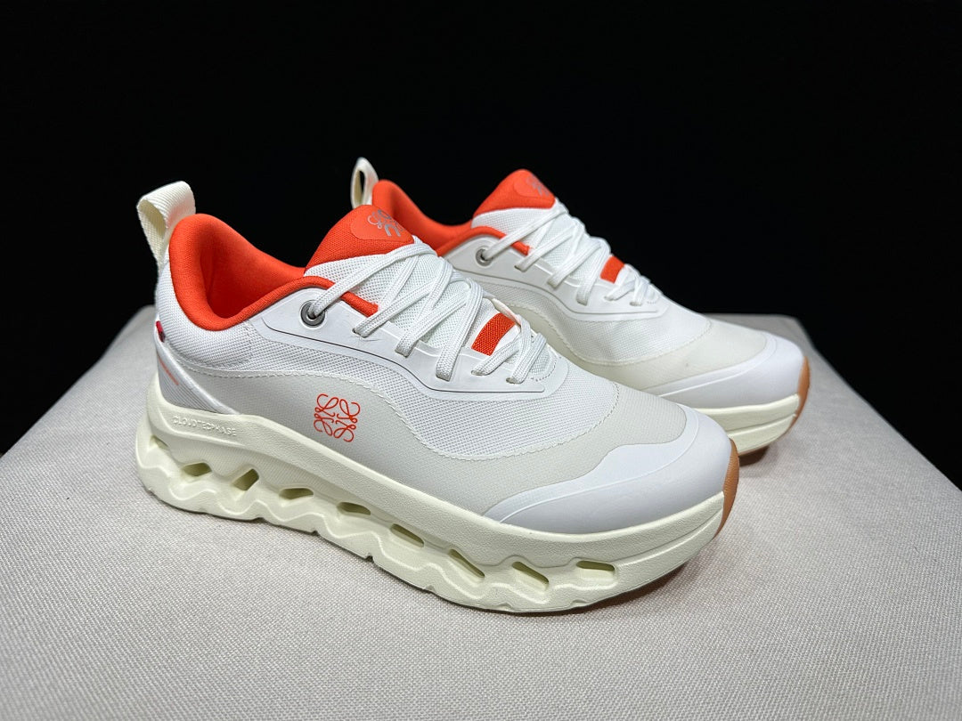 On x LOEWE Cloudtilt 2.0 Sneakers White Orange