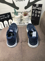 Adidas ZX 500 Navy and White Retro Sneakers YDW034