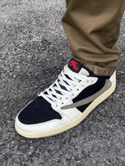 Nike Air Jordan 1 Low Travis Scott Olive Sneakers DZ4137-106