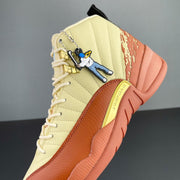 Jordan 12 Retro Eastside Golf Sneakers Cream Brown DV1758-108