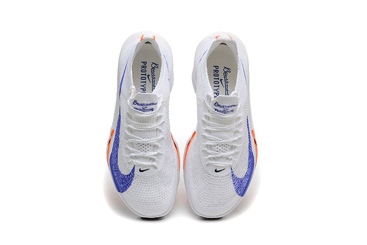 Nike Alphafly 3 Running Shoes White Blue Orange
