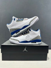 Jordan Air Jordan 3 Retro True Blue Sneakers White/Blue IF4396-104
