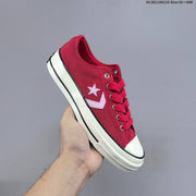 Converse Star Player Ox Low-Top Sneakers in Navy/White