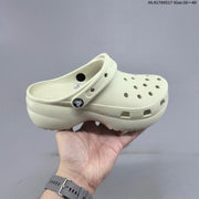Crocs Classic Clog Platform Clog in Black, White or Cream