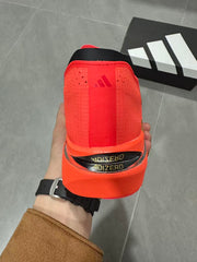 Adidas Adizero Adios Pro 5 Running Shoes, Red and Lime