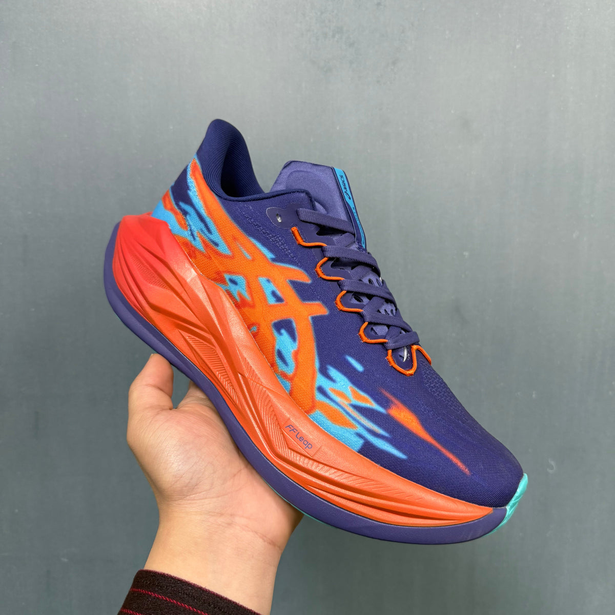 361° P6 Running Shoes in Purple, Orange and Aqua