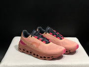 On Cloudmonster Pink Running Sneakers