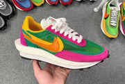 Nike LDV Waffle Sacai BV0073-301 Green Pink Sneakers