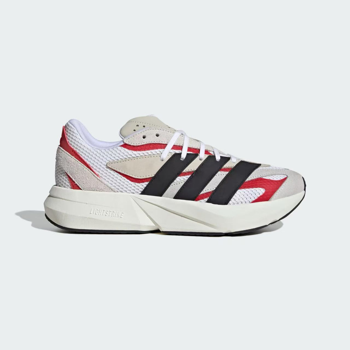 Adidas JQ9967 Running Shoes, White, Red and Black