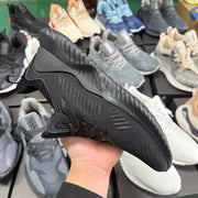 adidas Alphabounce AMSM Black Running-Style Sneakers