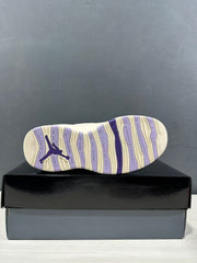 Jordan Air Jordan 10 Hydrangeas Sneakers White Purple IQ0388-101