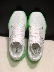 On Cloudsurfer Max White Green Running Shoes