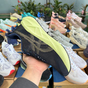 ASICS Novablast 5 LE Dark Blue Yellow Running Shoes