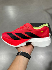 Nike Adizero Running Shoes Red Black Volt JR6358