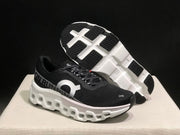 On Cloudmonster 2 Black White Running Shoes