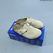 Birkenstock Boston Clog-Style Sandals in Suede