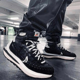 Nike VaporWaffle DH9186-001 Black and White Sneakers