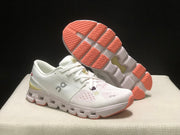 On Cloud X 4 Sneakers White Yellow Pink