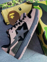 BAPE SK8 Sta Sneakers Black and Pink 1H80-191-016