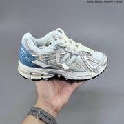 New Balance M1906R Sneakers in White, Silver and Blue