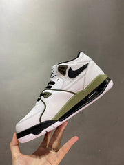 Nike Air Flight 89 Sneakers White Olive Green