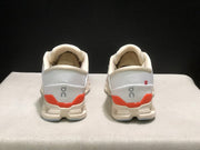 On Cloud X 4 Ivory Salmon Running Sneakers