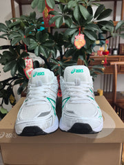 ASICS N12 White and Green Running Shoes