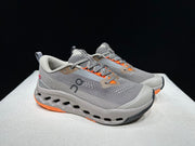 On Cloudsurfer Trail 2 Gray Trail Running Shoes