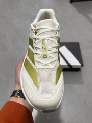 Adizero Lightstrike Pro White and Olive Running Shoes JS4947