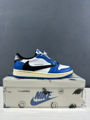 Jordan 1 Low Travis Scott Fragment Blue White DM7866-141