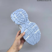 Balenciaga Phantom Sneaker in White and Light Blue, Style 825597