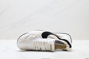 Jacquemus x Nike Jacumoon Low-Top Sneakers, White and Black