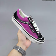 Vans Old Skool Platform Low-Top Sneakers, Purple and Black