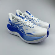 ASICS GEL-KAYANO 14 White Blue Running Sneakers 1013A177-600
