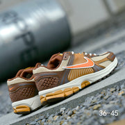 Nike Air Zoom Vomero 5 Sneakers in Brown and Orange