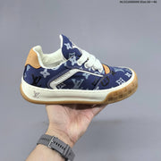 Louis Vuitton Tilted Low Sneakers Blue Monogram