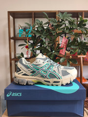 ASICS K4 Sneakers in Gray, Cream and Teal