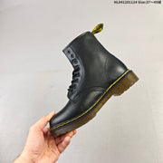 Dr. Martens 1460 Black Platform Lace-Up Boots