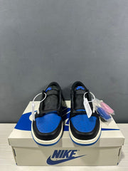 Jordan Air Jordan 1 Low Travis Scott Fragment Black Blue Sneakers