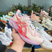 ASICS NOVABLAST 5 LE Pink and Orange Running Shoes