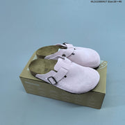 Birkenstock Boston Clog-Style Sandals in Suede