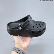 Crocs Classic Clog Platform Clog in Black, White or Cream
