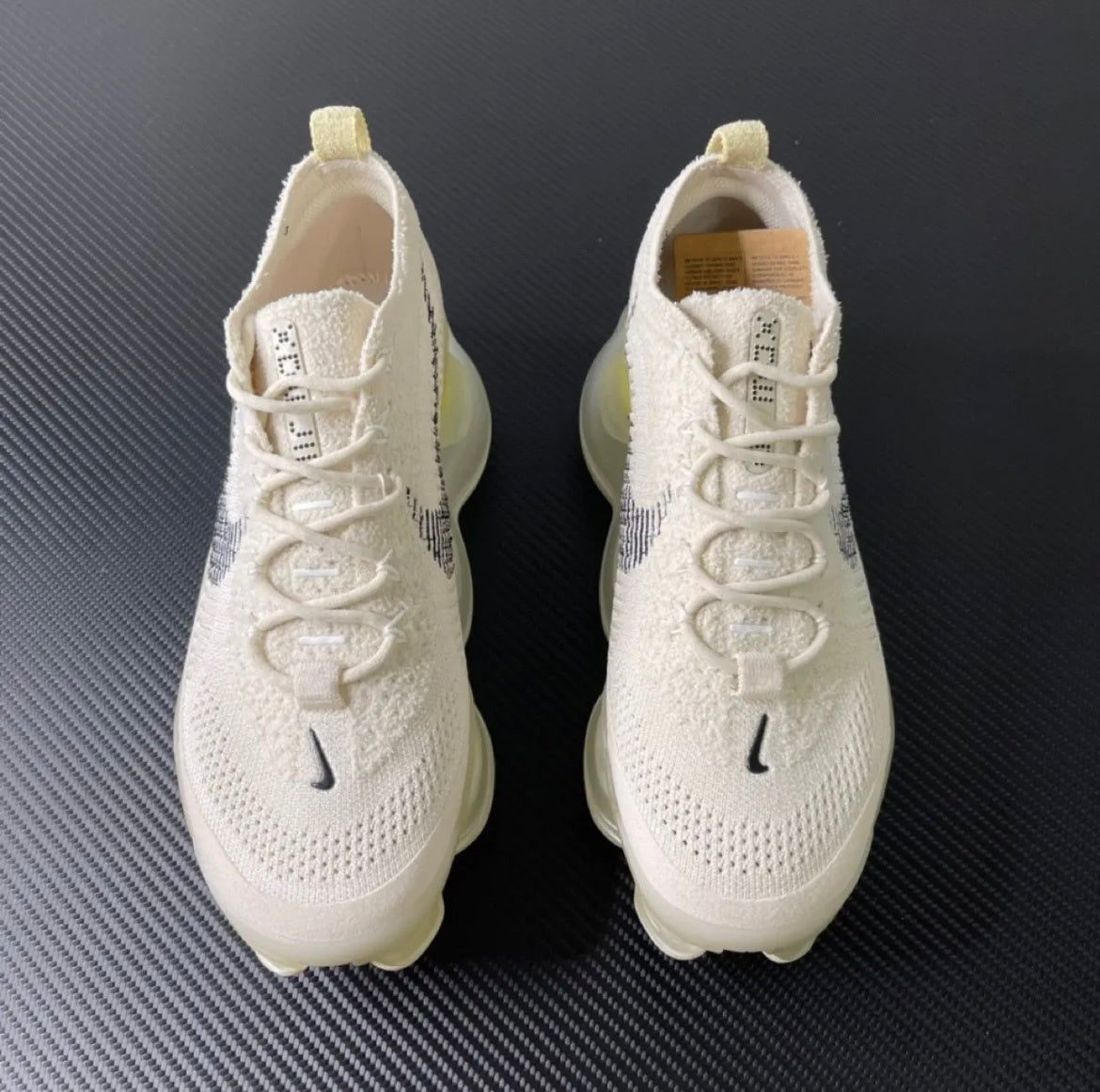 Nike Air Max Scorpion Sneakers in Cream and Yellow DJ4701-001